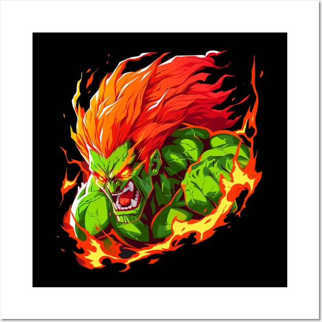 blanka Wall Art by piratesnow